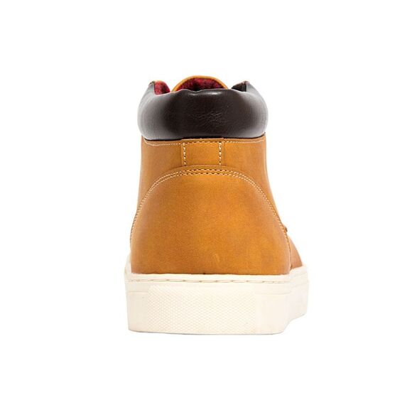 DEER STAGS Mens Brown Removable Insole Warren Round Toe Platform Boots 8.5 M - Picture 2 of 3